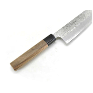GINSAN /Yasuki Silver 3 Stainless Steel, Japanese Style Kiritsuke Gyuto Nashiji Finish