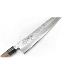 GINSAN /Yasuki Silver 3 Stainless Steel, Japanese Style Kiritsuke Gyuto Nashiji Finish