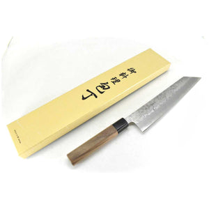 GINSAN /Yasuki Silver 3 Stainless Steel, Japanese Style Kiritsuke Gyuto Nashiji Finish