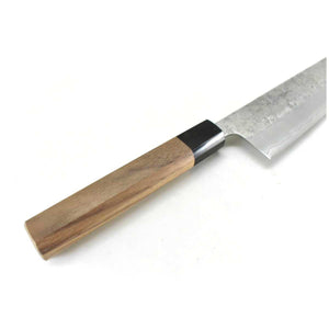 GINSAN /Yasuki Silver 3 Stainless Steel, Japanese Style Kiritsuke Gyuto Nashiji Finish